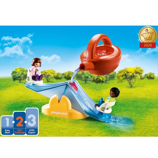 Foto 1.2.3 Balancín Acuático con Regadera - Playmobil 70269