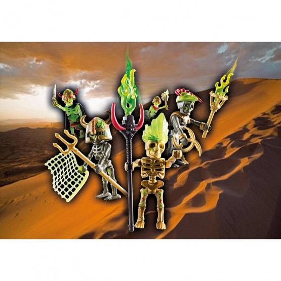 Foto Skeleton Surprise Box: Ejército deEsqueletos de Sal’ahari Sands (Serie 1) - Playmobil 70752