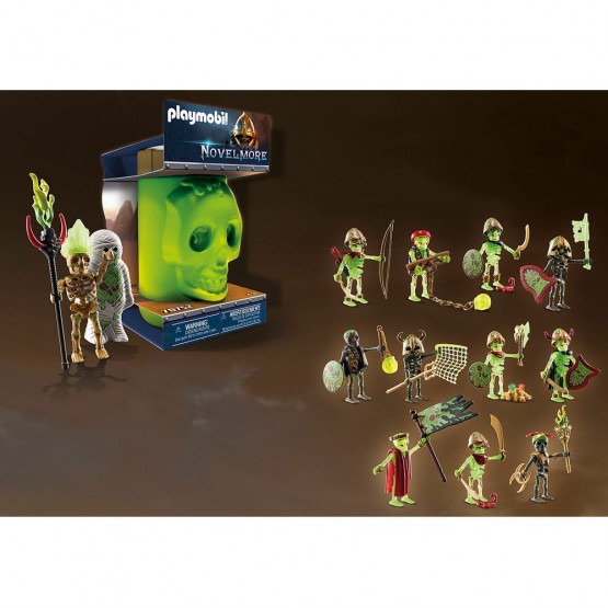 Collección Skeleton Surprise Box: Ejército deEsqueletos de Sal’ahari Sands (Serie 1) - Playmobil 70752
