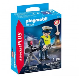 Caja Policía con Radar - Playmobil 70305