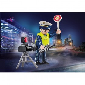 Foto Policía con Radar - Playmobil 70305