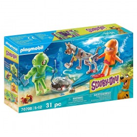 Caja SCOOBY-DOO! Aventura con Ghost of Captain Cutler - Playmobil 70708