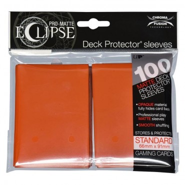 Fundas PRO-Matte - Eclipse Orange Pumkin Standard 66x91 mm.