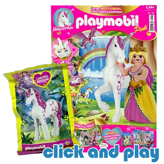 Revista Playmobil Pink Nº 47 - Unicornio
