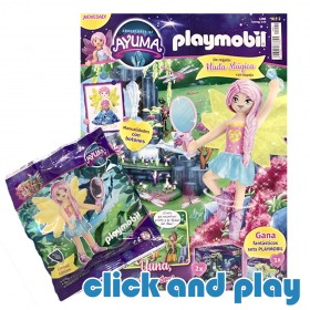 Revista Playmobil Aventuras de Ayuma Nº 2 - Hada Mágica