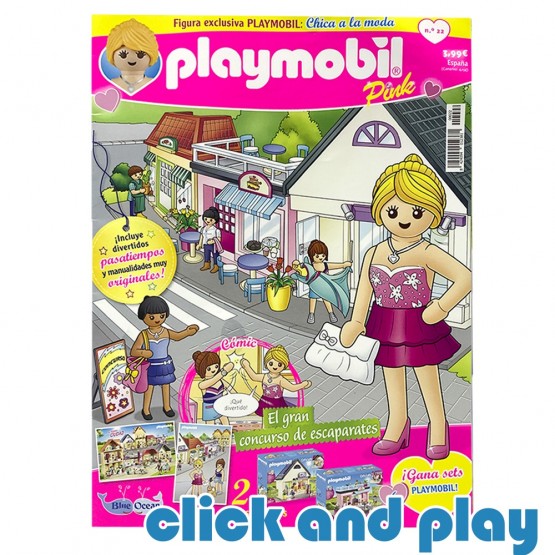 Revista Playmobil Pink Comic Nº 3 - Chica a la Moda
