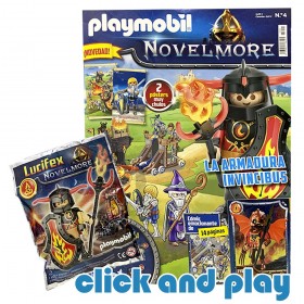Revista Playmobil Novelmore Nº 4 - Lucifex