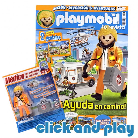Revista Playmobil Nº 43 - Medico de Urgencias