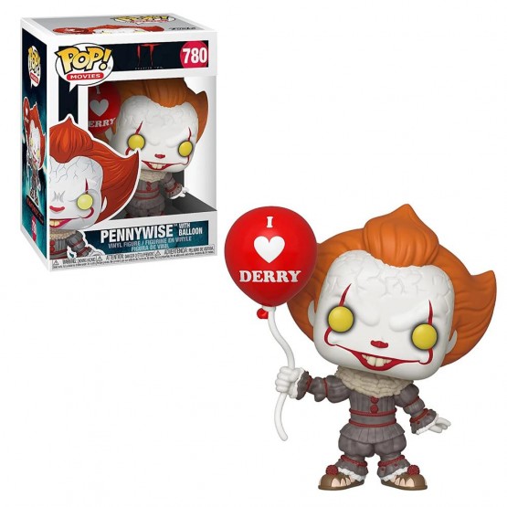 Caja y Figura Funko Pop! - Pennywise con globo