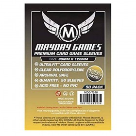 Fundas Mayday Games - Premium Magnum Gold (Dixit) 80x120 mm.
