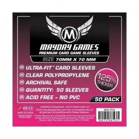 Fundas Mayday Games - Premium Small Square Card 70x70 mm.