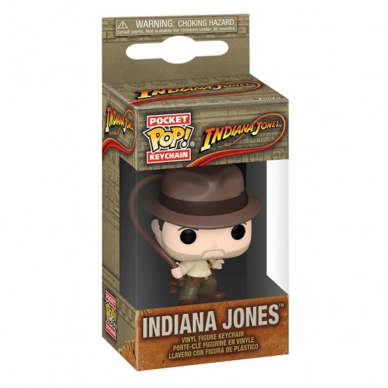 Caja Llavero Pop! - Indiana Jones con látigo