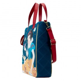 Blancanieves - Lateral Bolsa Tote con monedero manzana