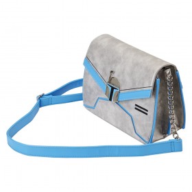 Lateral Jango Fett - Bolso bandolera con cadena Loungfly