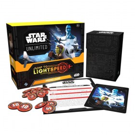 Contenido Star Wars Unlimited : Salto a la velocidad de la luz - Caja de Presentación