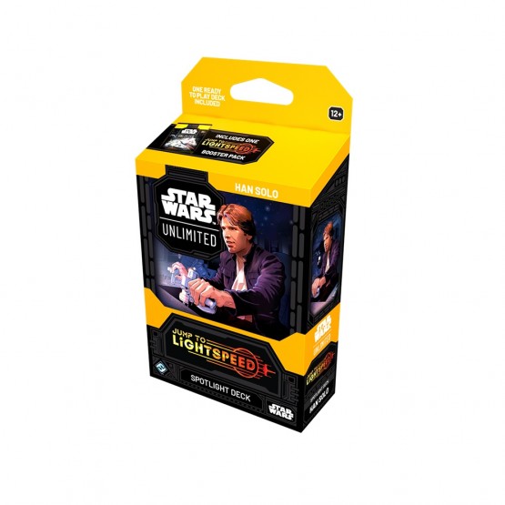 Star Wars Unlimited: Jump to Lightspeed - Han Solo Spotlight Deck (Ingles)