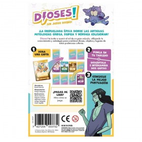 Contraportada Dioses!: Un Juego Divino - Destripando la Historia