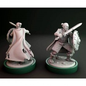 Figuras Unmatched - Caperucita Roja VS Beowulf