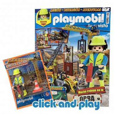 Revista Playmobil Nº 50 Obrero