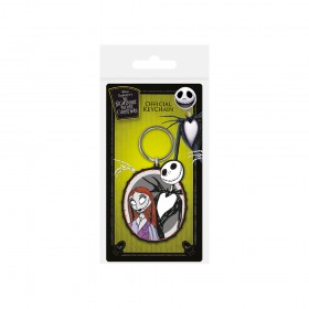 Llavero de Goma - Jack & Sally (Pesadilla antes de Navidad)