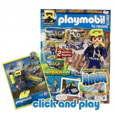 Revista Playmobil Nº 51 Buzo Policia PORTADA