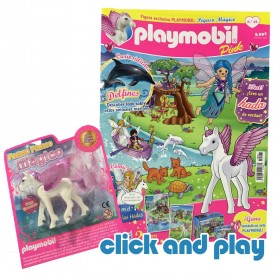 Revista Playmobil Pink Nº 28 Pegaso Mágico PORTADA