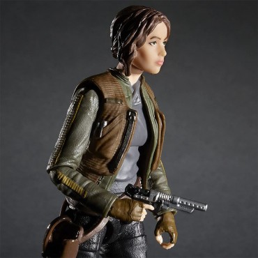 Sargento Jyn Erso (Jedha) - Star Wars The Black Series DETALLE