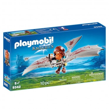 Enano con Maquina Voladora -  Playmobil 9342 CAJA