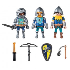 Playmobil 70671 - Set de 3 Caballeros de Novelmore CONTENIDO