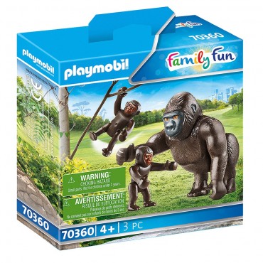 Gorila con Bebés - Playmobil 70360 CAJA