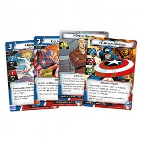 Marvel Champions - Capitan America (Pack de Heroe) CARTAS