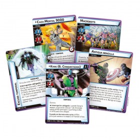 Marvel Champions - Antiguo y Futuro Kang (Pack de Escenario) CARTAS