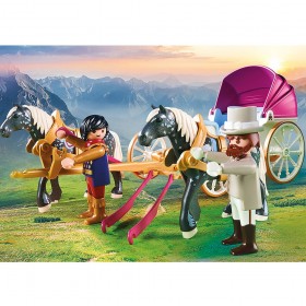 Playmobil 70449 - Carruaje Romántico tirado por caballos FOTO