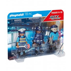 Set Figuras Policía - Playmobil 70669 BLISTER