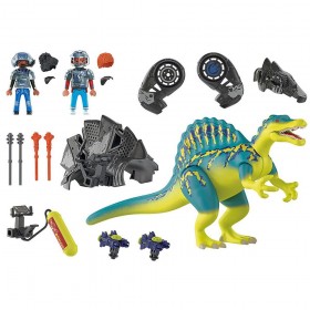 Dino Rise Spinosaurus: Doble poder de defensa - Playmobil 70625 CONTENIDO
