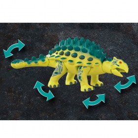 Dinos Rise Saichania: Defensa del luchador - Playmobil 70626 ARTICULACIONES
