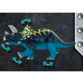 Dino Rise Triceraptos: Disturbios por las piedras - Playmobil 70627 ARTICULACIONES