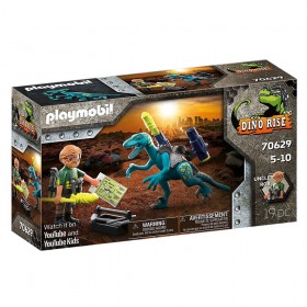 Dino Rise Tío Rob: Armamento para la batalla - Playmobil 70629 CAJA