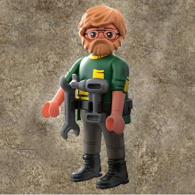 Dino Rise Tío Rob: Armamento para la batalla - Playmobil 70629 FIGURA