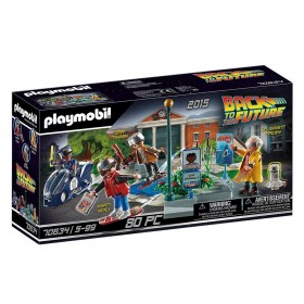 Back to the Future Parte II: Persecución en Monopatín- Playmobil 70634 CAJA